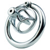 CockLock Cage de chasteté en métal avec Plug d'urètre Hexy 3 x 3.3cm
